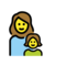 Familie: Frau, Mädchen