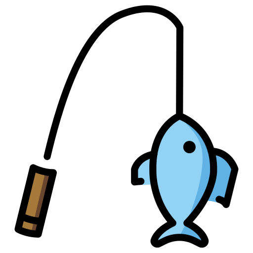 Angel Mit Fisch