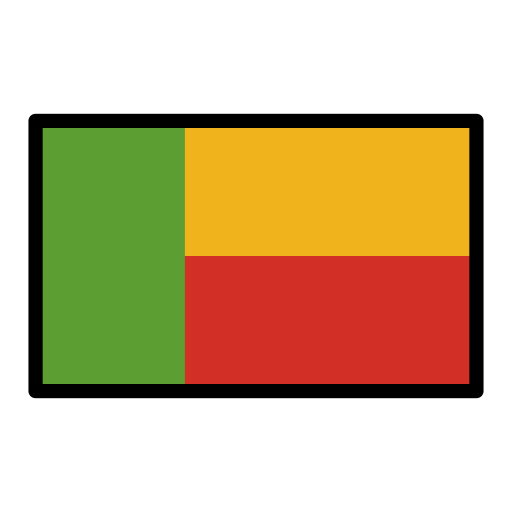 Flagge: Benin