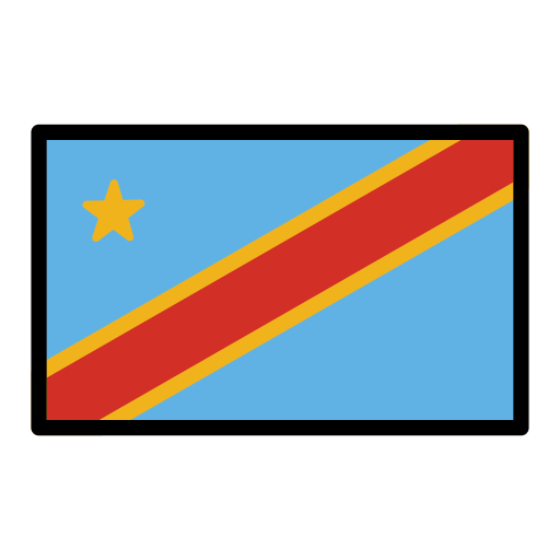 Flagge: Kongo-Kinshasa