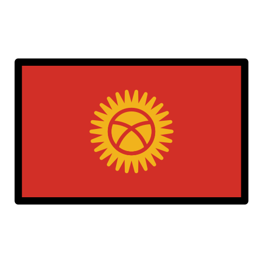Flagge: Kirgisistan