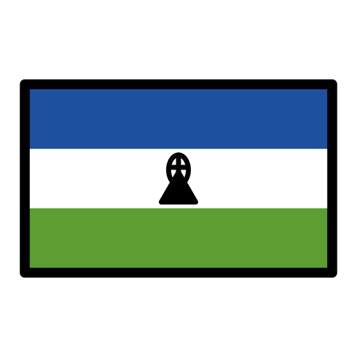 Flagge: Lesotho