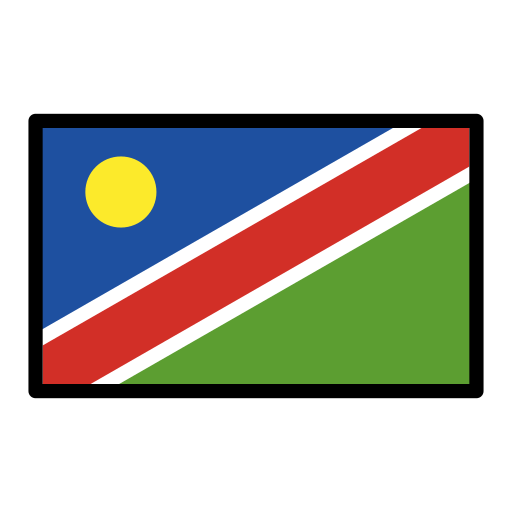 Flagge: Namibia