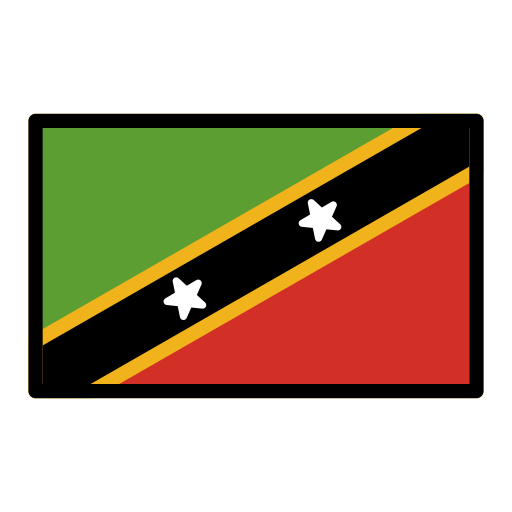 Flagge: St. Kitts und Nevis