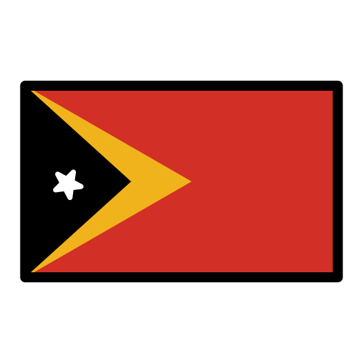 Flagge: Timor-Leste