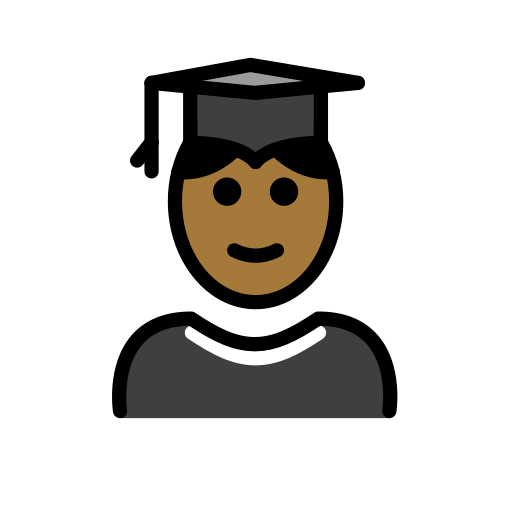 Student: Mitteldunkle Hautfarbe