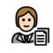 Büroangestellte(R): Helle Hautfarbe