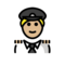 Pilot(In): Mittelhelle Hautfarbe