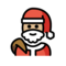 Weihnachtsmann: Mittelhelle Hautfarbe