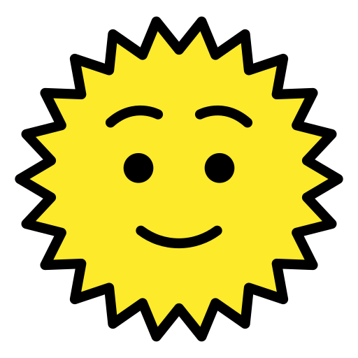 Sonne Mit Gesicht