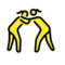 Ringende Frauen