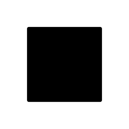 Mittelgroßes Schwarzes Quadrat