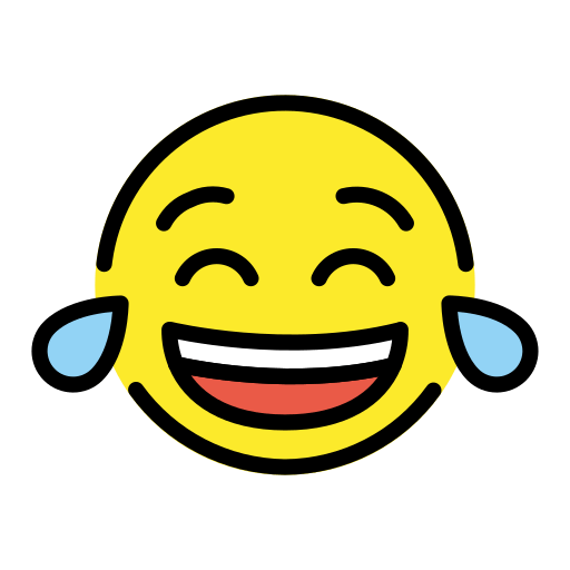 笑哭了