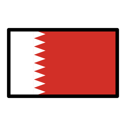Flagge: Bahrain