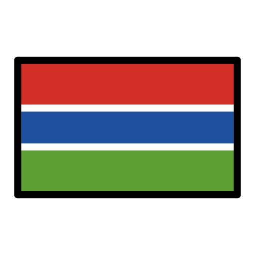 Flagge: Gambia
