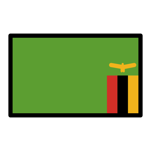 Flagge: Sambia