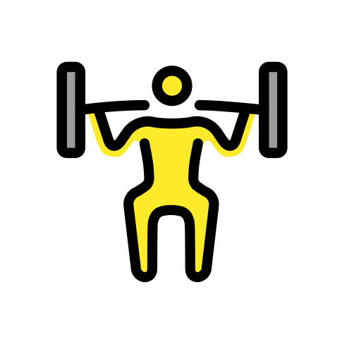 男生举重