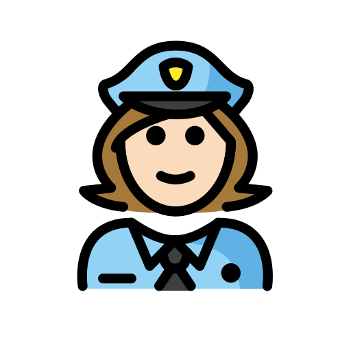 女警察：较浅肤色