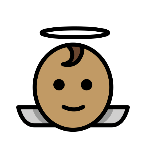 Baby Angel: Medium Skin Tone