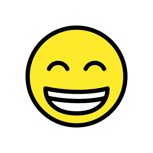 Beaming Face with Smiling Eyes