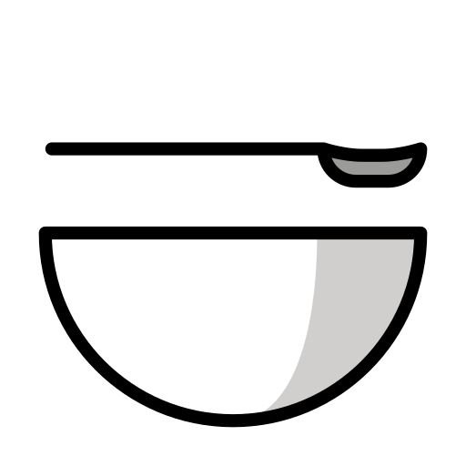 Bowl with Spoon