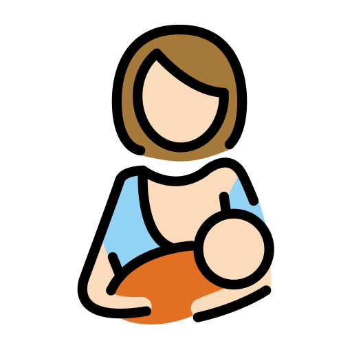 Breast-Feeding: Light Skin Tone