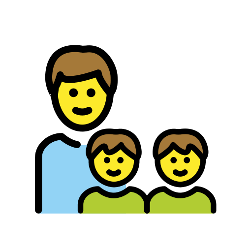 Family: Man, Boy, Boy