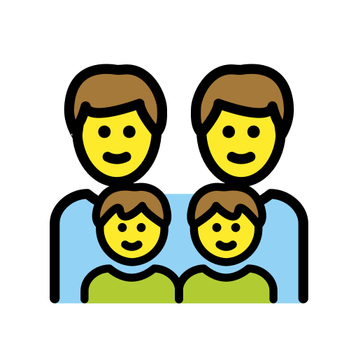 Family: Man, Man, Boy, Boy