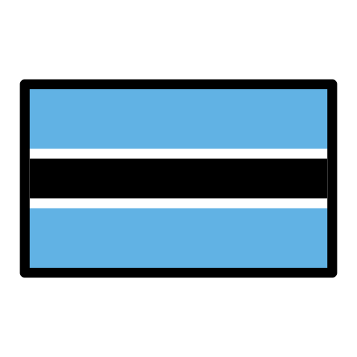 Flagge: Botsuana Flagge: Botsuana