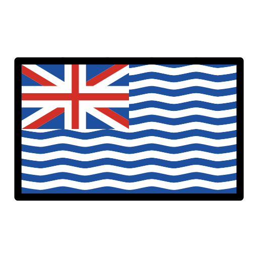 Flagge: Britisches Territorium im Indischen Ozean Flagge: Britisches Territorium im Indischen Ozean
