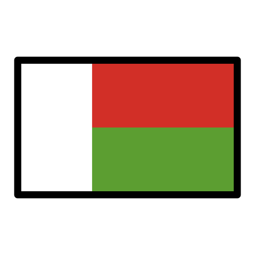 Flagge: Madagaskar Flagge: Madagaskar