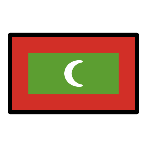 Flagge: Malediven Flagge: Malediven