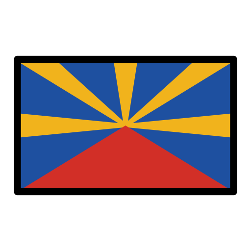 Flagge: Réunion Flagge: Réunion