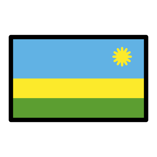 Flagge: Ruanda Flagge: Ruanda