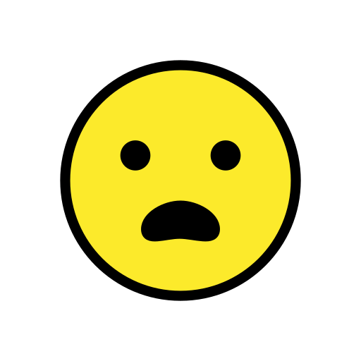 Frowning Face with Open Mouth