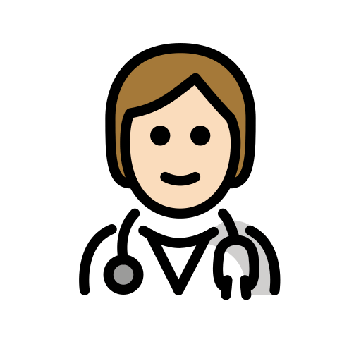 Health Worker: Light Skin Tone
