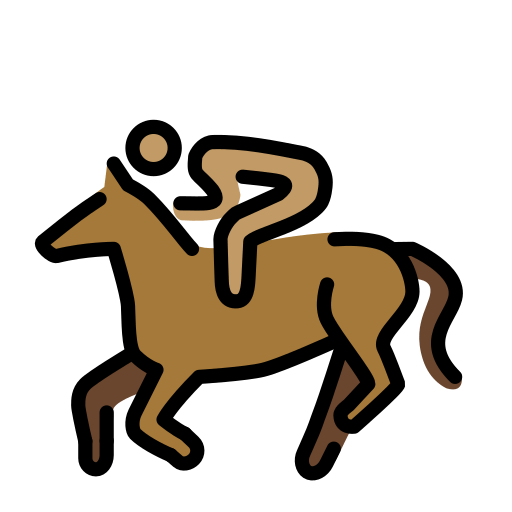 Horse Racing: Medium Skin Tone