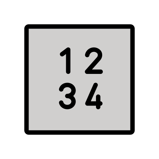 Eingabesymbol Zahlen Eingabesymbol Zahlen