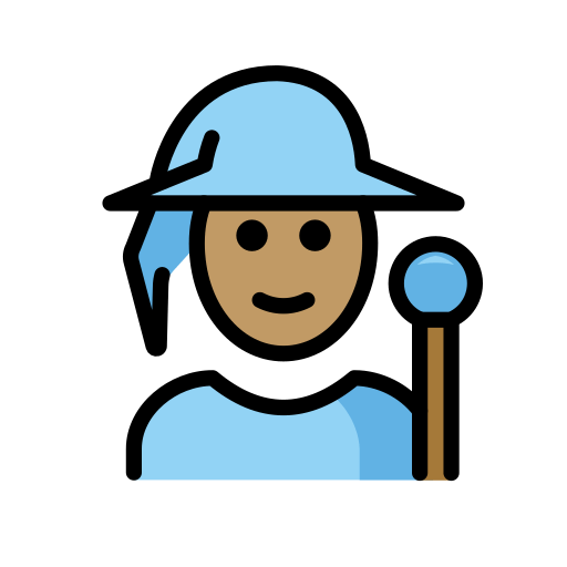 Mage: Medium Skin Tone