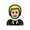 Man in Tuxedo: Medium-Light Skin Tone