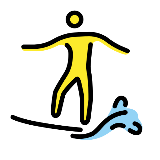 Man Surfing