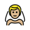 Man with Veil: Medium-Light Skin Tone