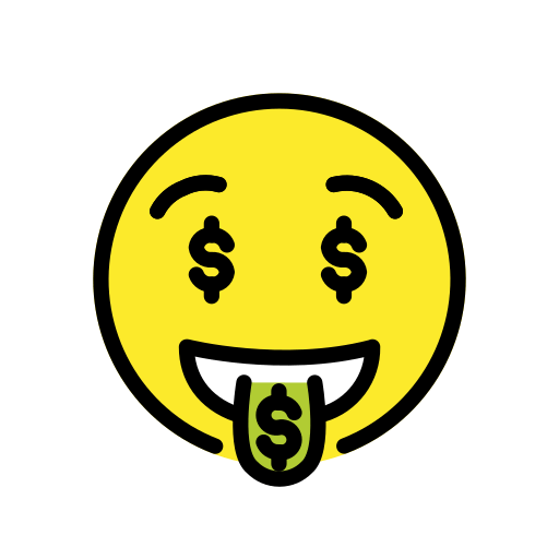Money-Mouth Face