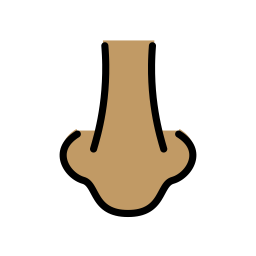 Nose: Medium Skin Tone