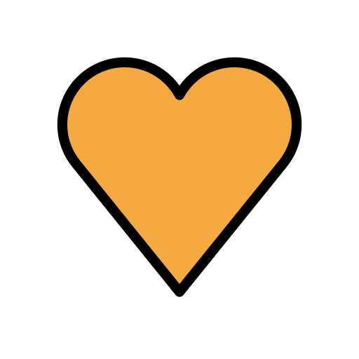 Orange Heart