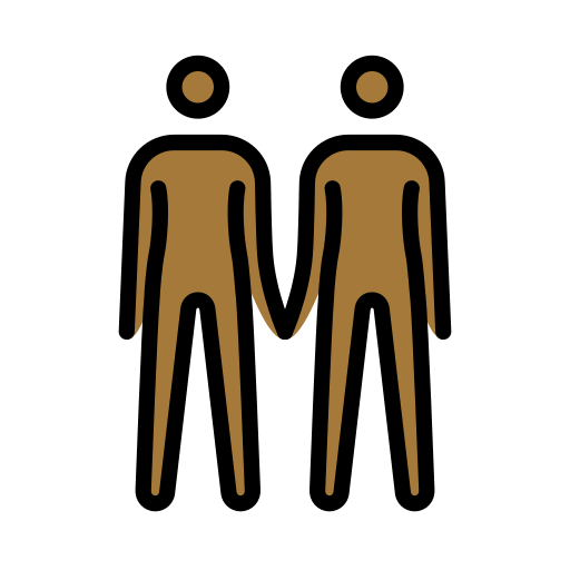 People Holding Hands: Medium-Dark Skin Tone