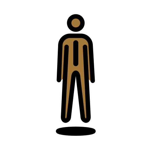 Person in Suit Levitating: Medium-Dark Skin Tone
