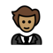 Person in Tuxedo: Medium Skin Tone