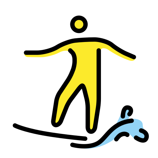 Person Surfing