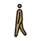 Person Walking: Medium Skin Tone
